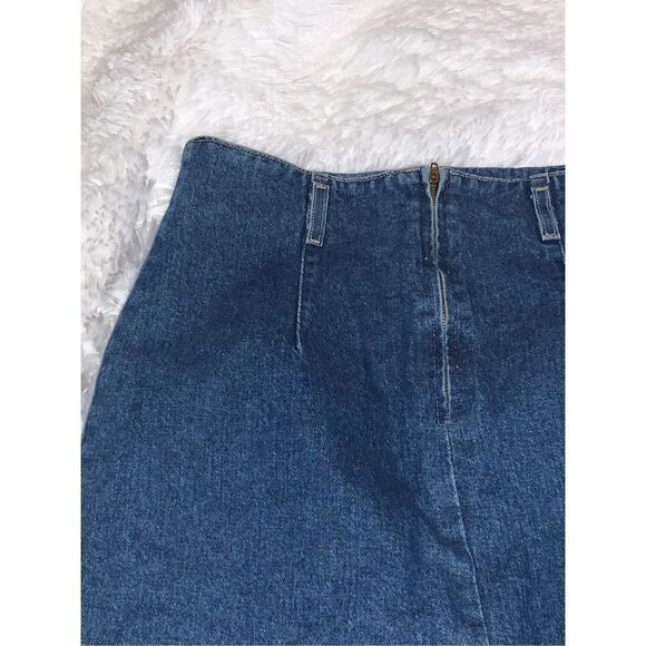Vintage St John’s Bay Denim Midi Maxi Skirt Size 12 - Picture 14 of 16